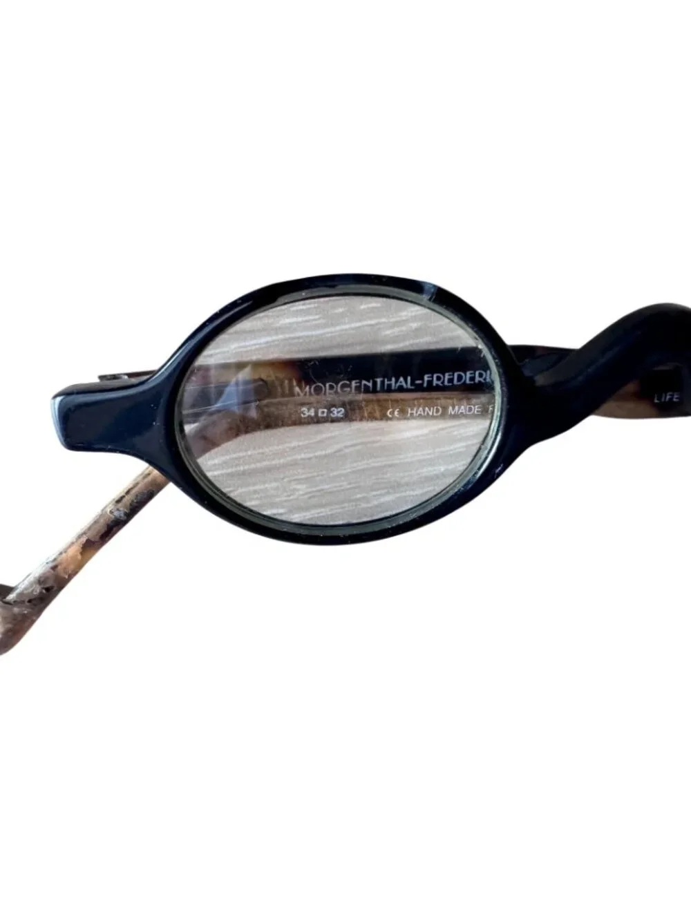 Morgenthal Frederics Lifesaver OV35 2897 Round Eyeglass - Restoration or Parts